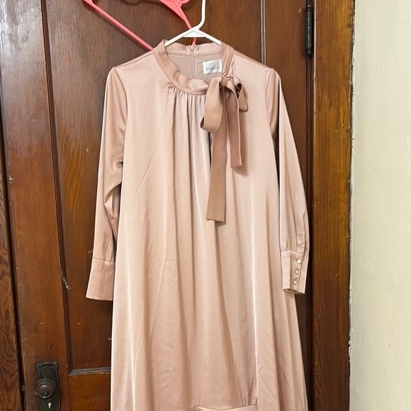 Dainty Jewells Pink Long Sleeve Dress - Picture 5 of 10